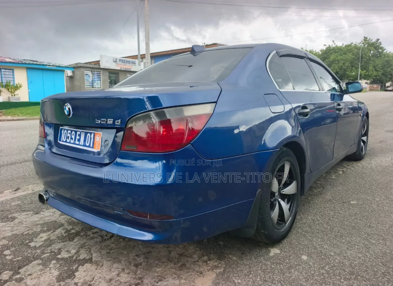 BMW 5 Series 2005 Bleu