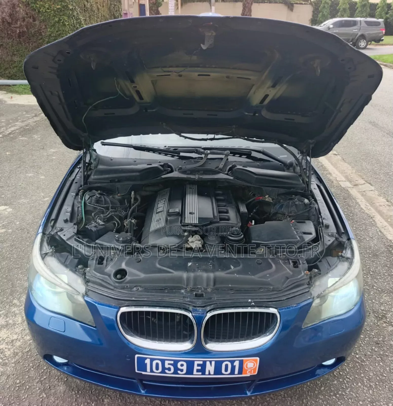 BMW 5 Series 2005 Bleu