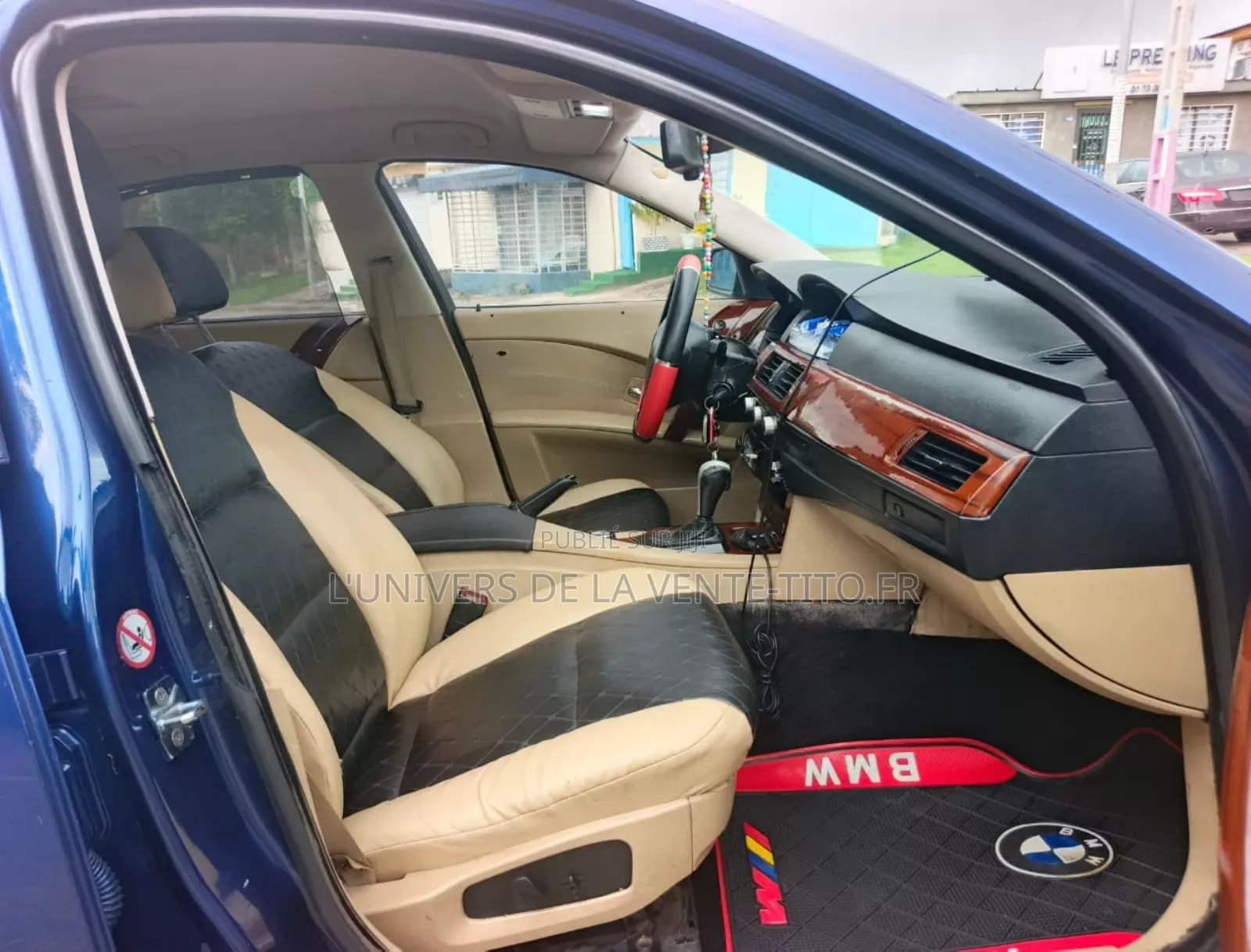 BMW 5 Series 2005 Bleu