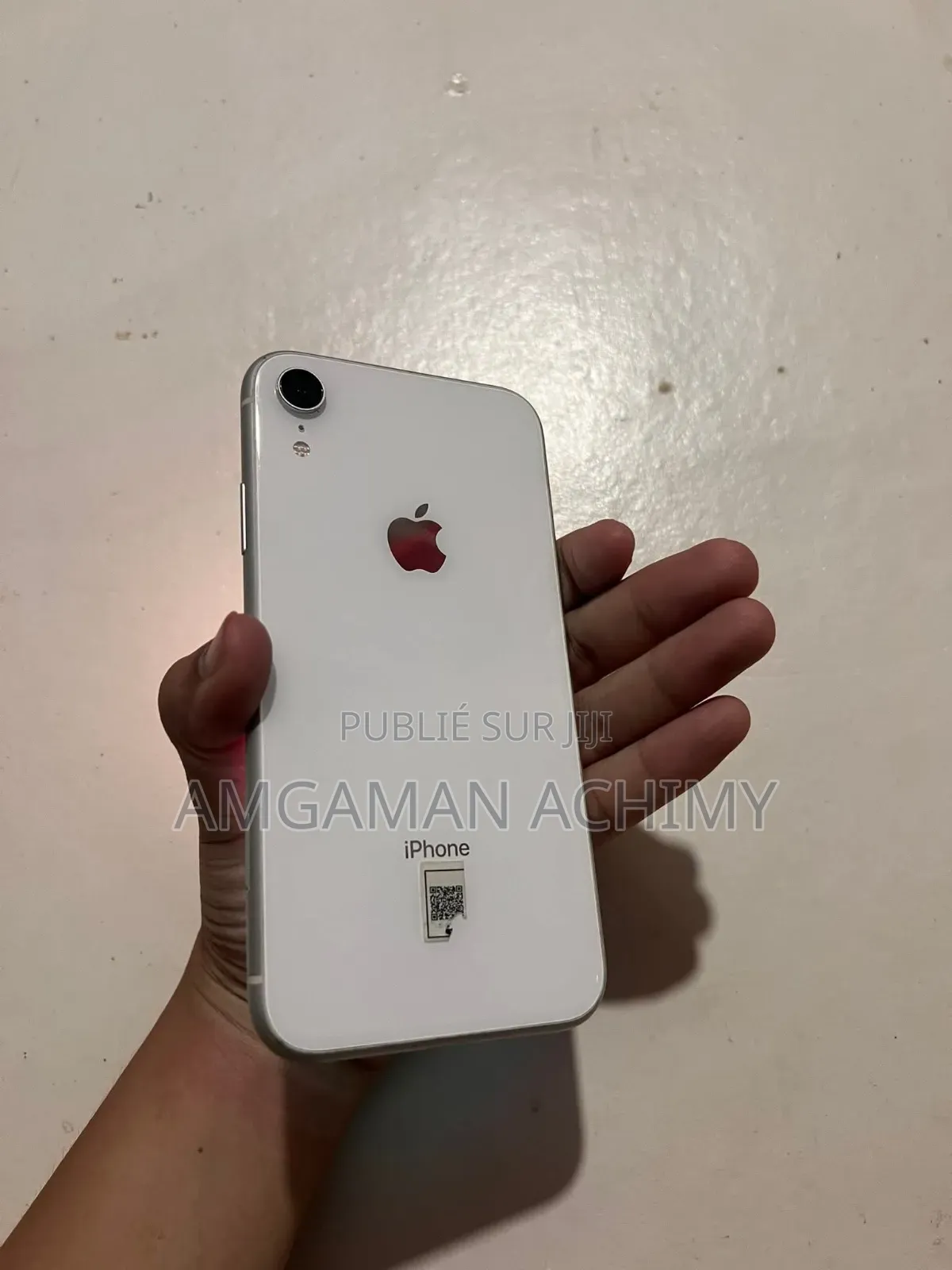 Nouveau Apple iPhone XR 128 GB Blanc