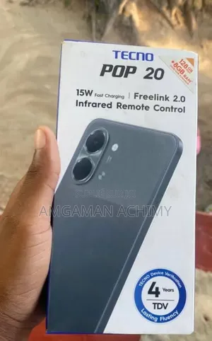 Nouveau Tecno Pop 20 128 GB Noir