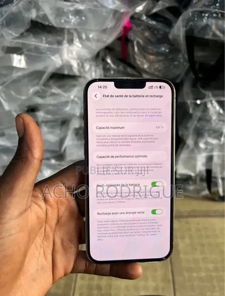 Nouveau Apple iPhone 13 Pro Max 256 GB Argenté