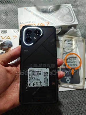 Nouveau Tecno Pova 7 Ultra 256 GB Noir