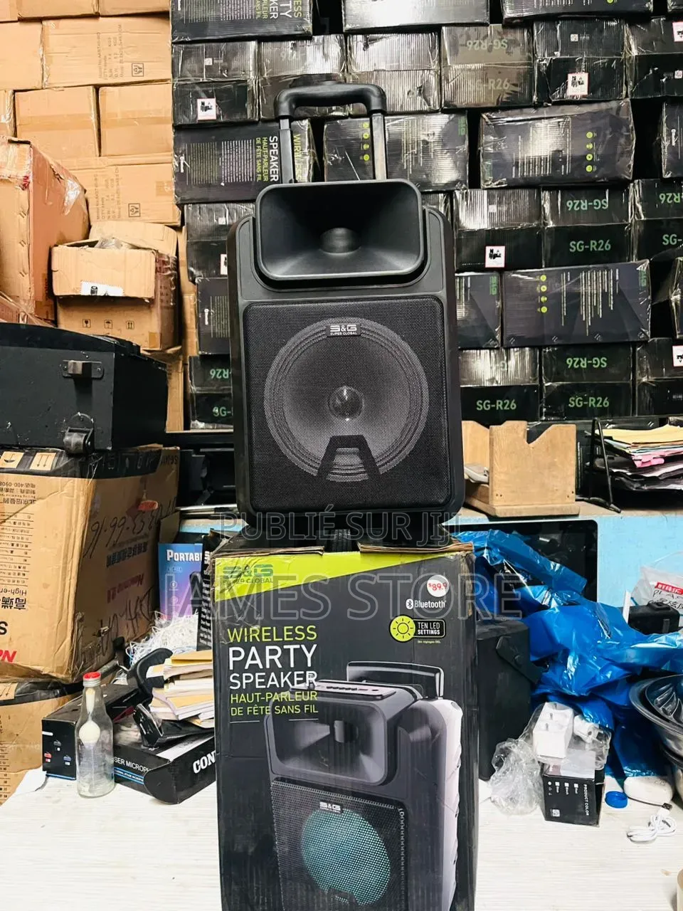 Baffle Amplifier Haut-Parleur