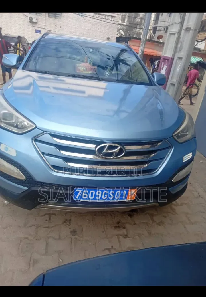 Hyundai Santa Fe 2015 Bleu