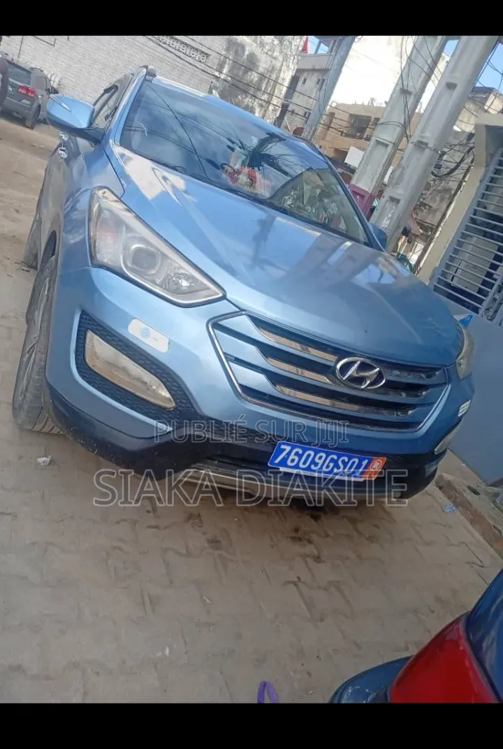 Hyundai Santa Fe 2015 Bleu