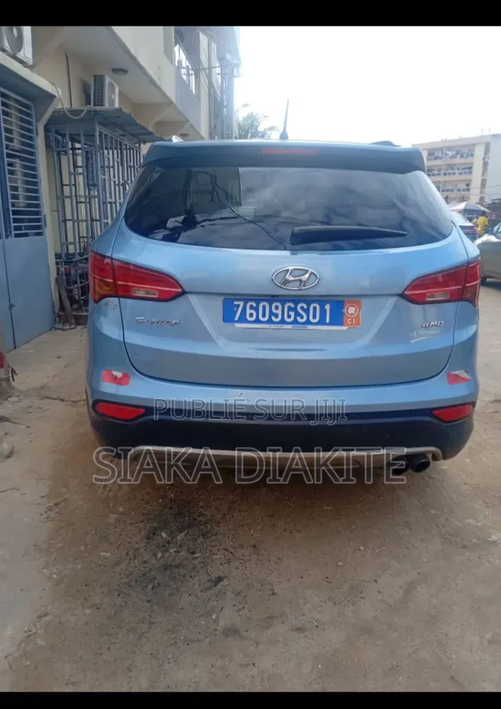 Hyundai Santa Fe 2015 Bleu