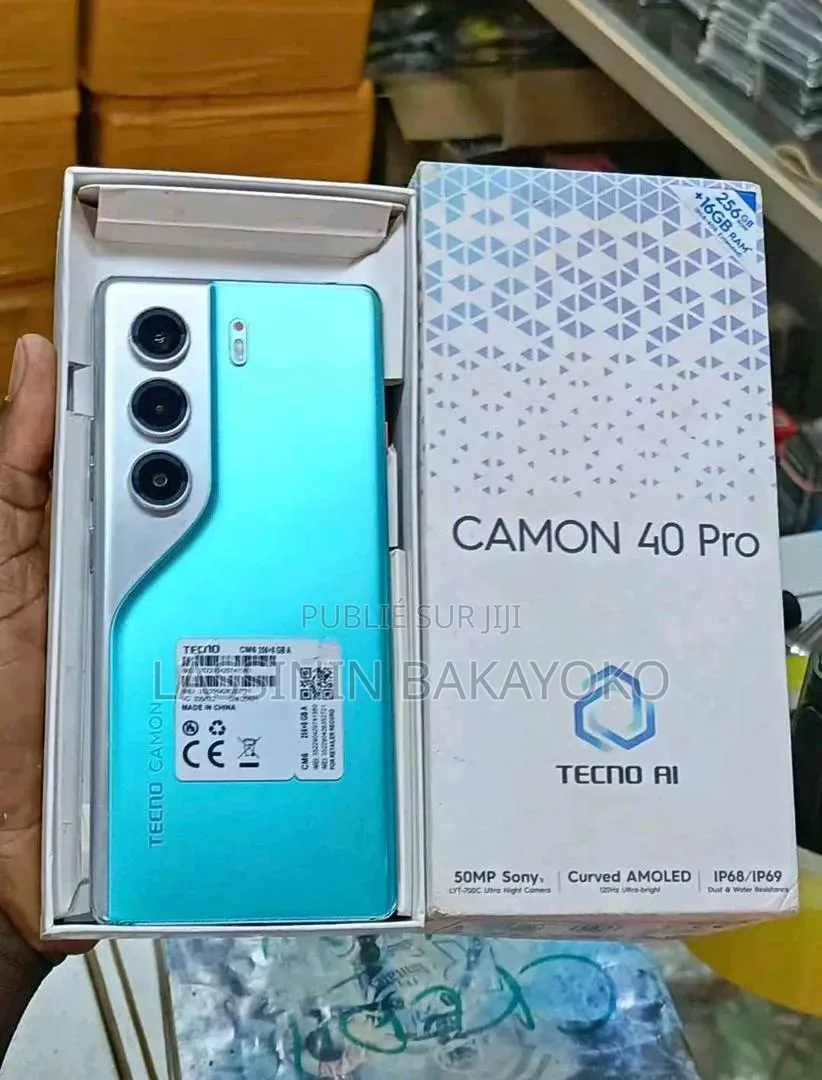 Nouveau Tecno Camon 40 256 GB Vert