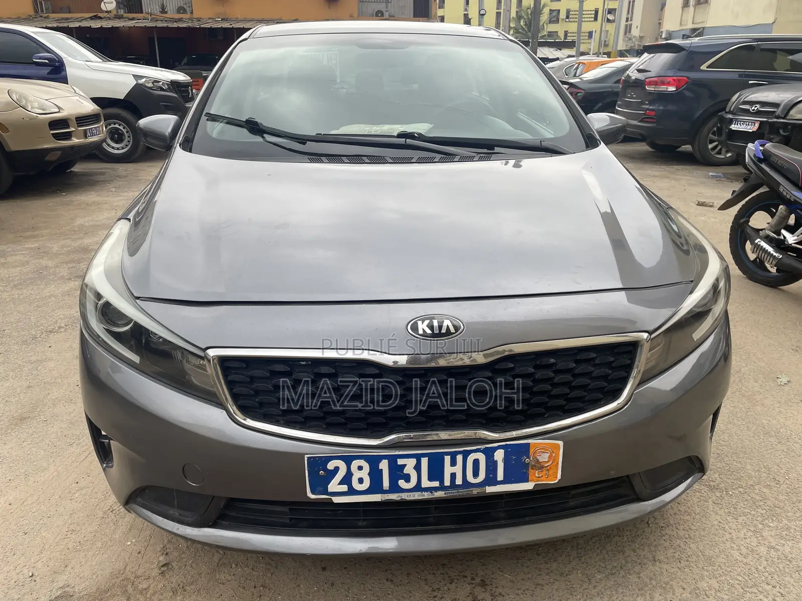 Kia Forte S Sedan 2018 Gris