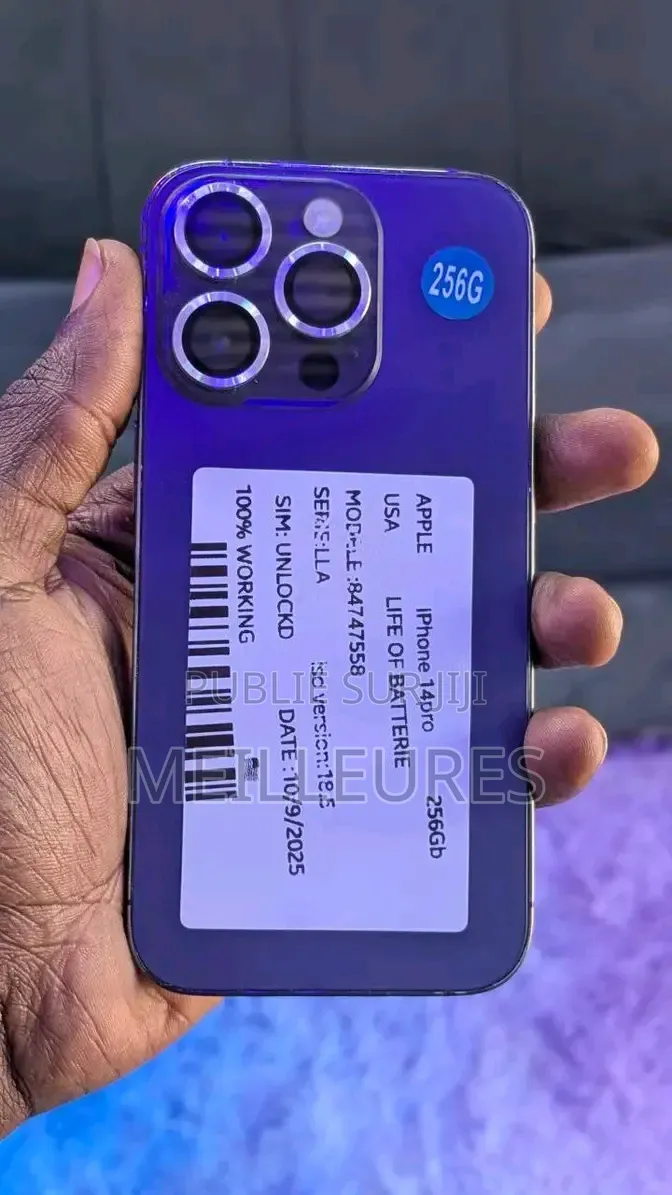 Nouveau Apple iPhone 14 Pro 512 GB Bleu