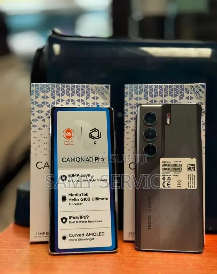 Nouveau Tecno Camon 40 256 GB Vert