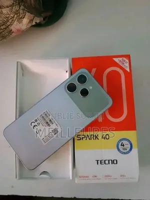 Nouveau Tecno Spark 40 256 GB Blanc