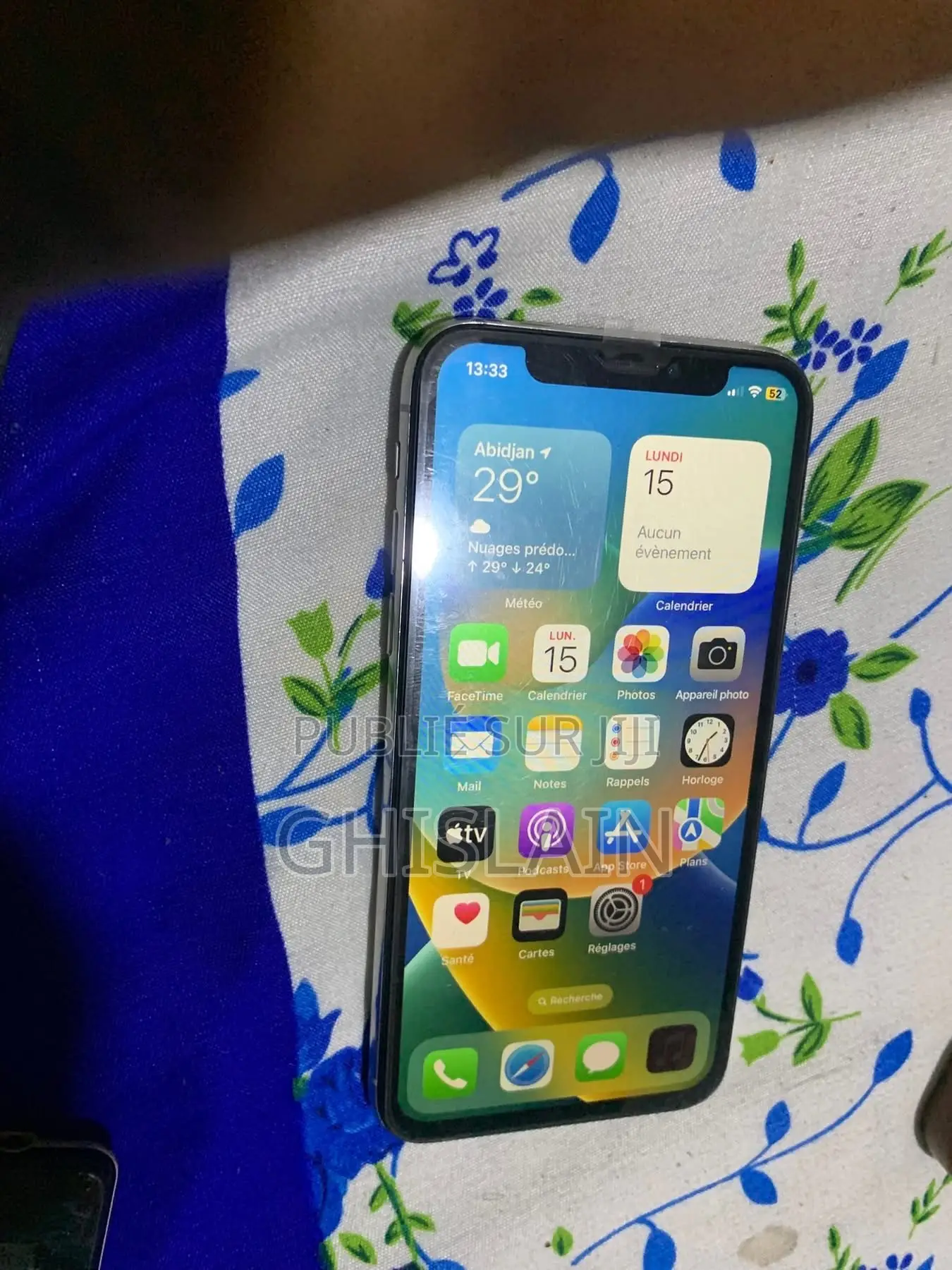 Nouveau Apple iPhone X 256 GB Blanc