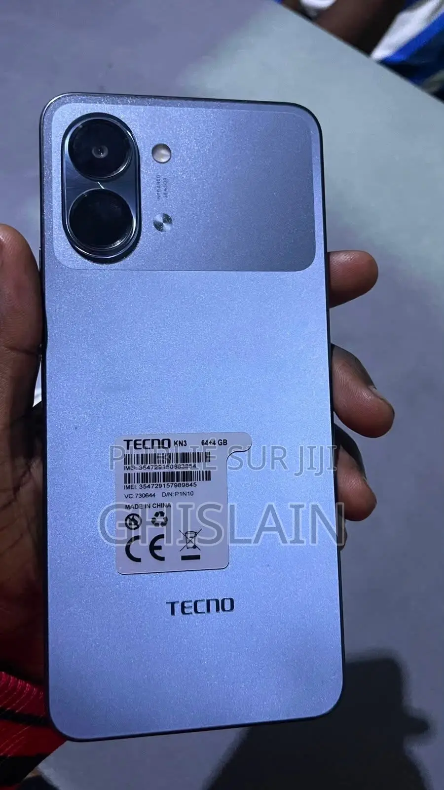 Nouveau Tecno Pop 20 128 GB Noir