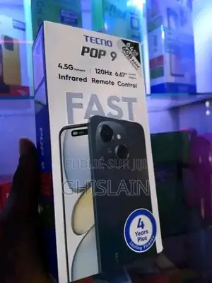 Nouveau Tecno Pop 9 128 GB Noir