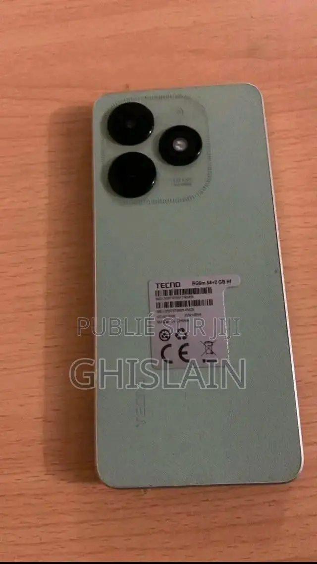 Nouveau Tecno Pop 8 128 GB Noir