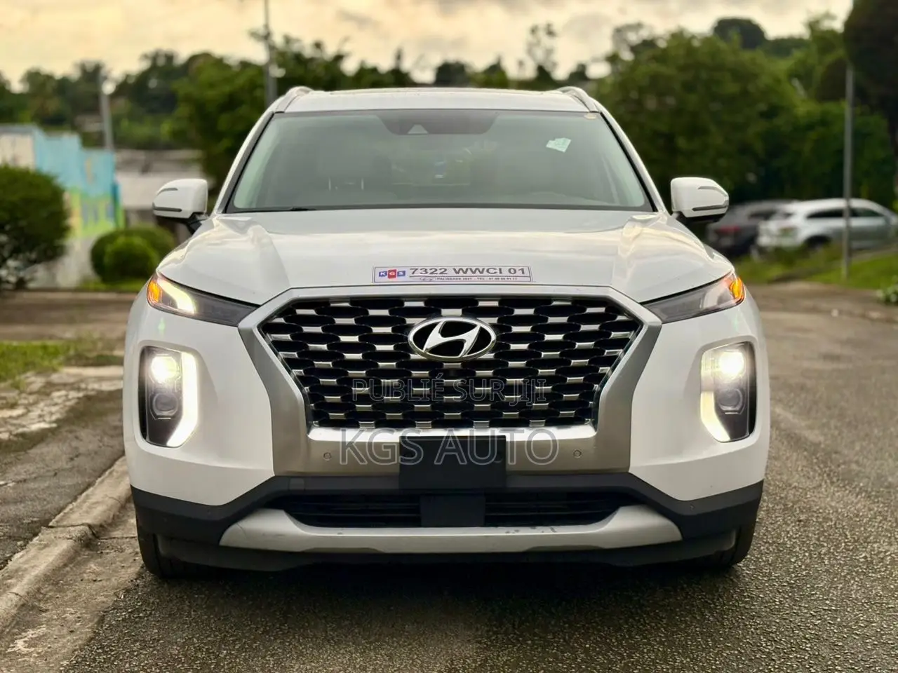 Hyundai Palissade 2021 Blanc