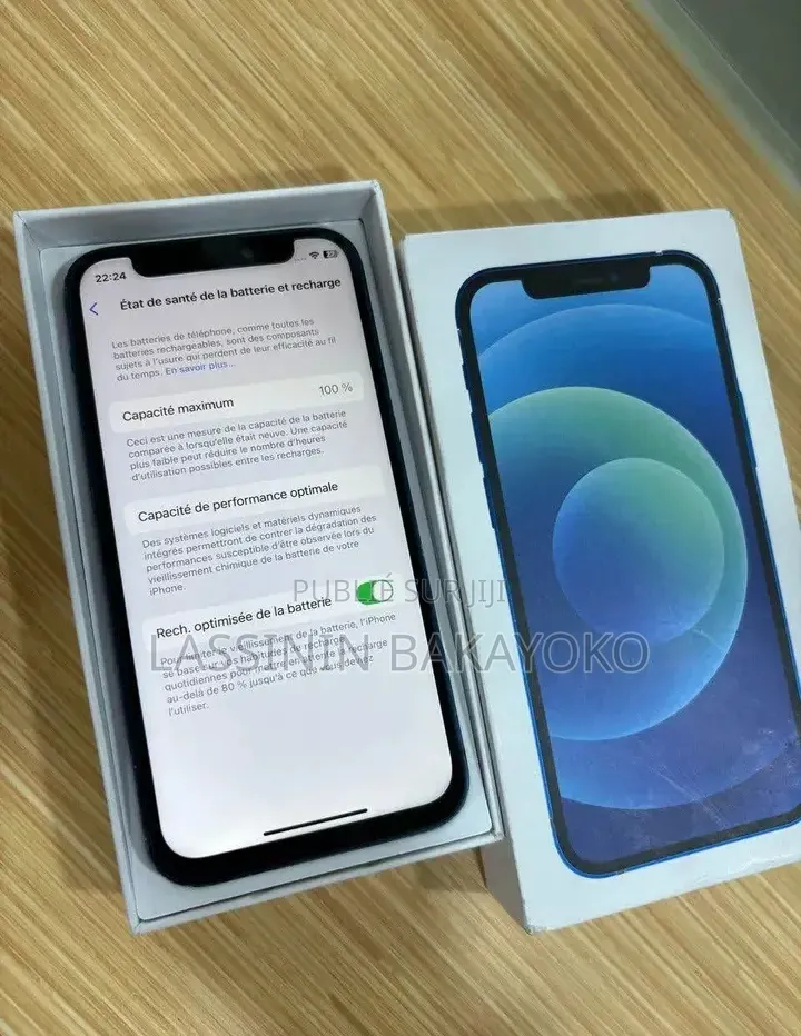 Nouveau Apple iPhone 12 mini 256 GB Bleu