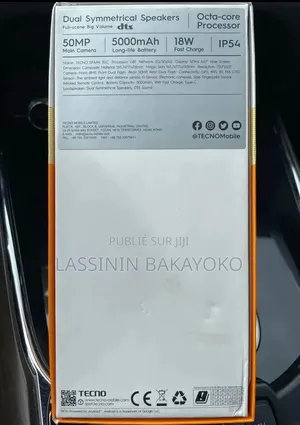 Nouveau Tecno Camon 30 256 GB Noir