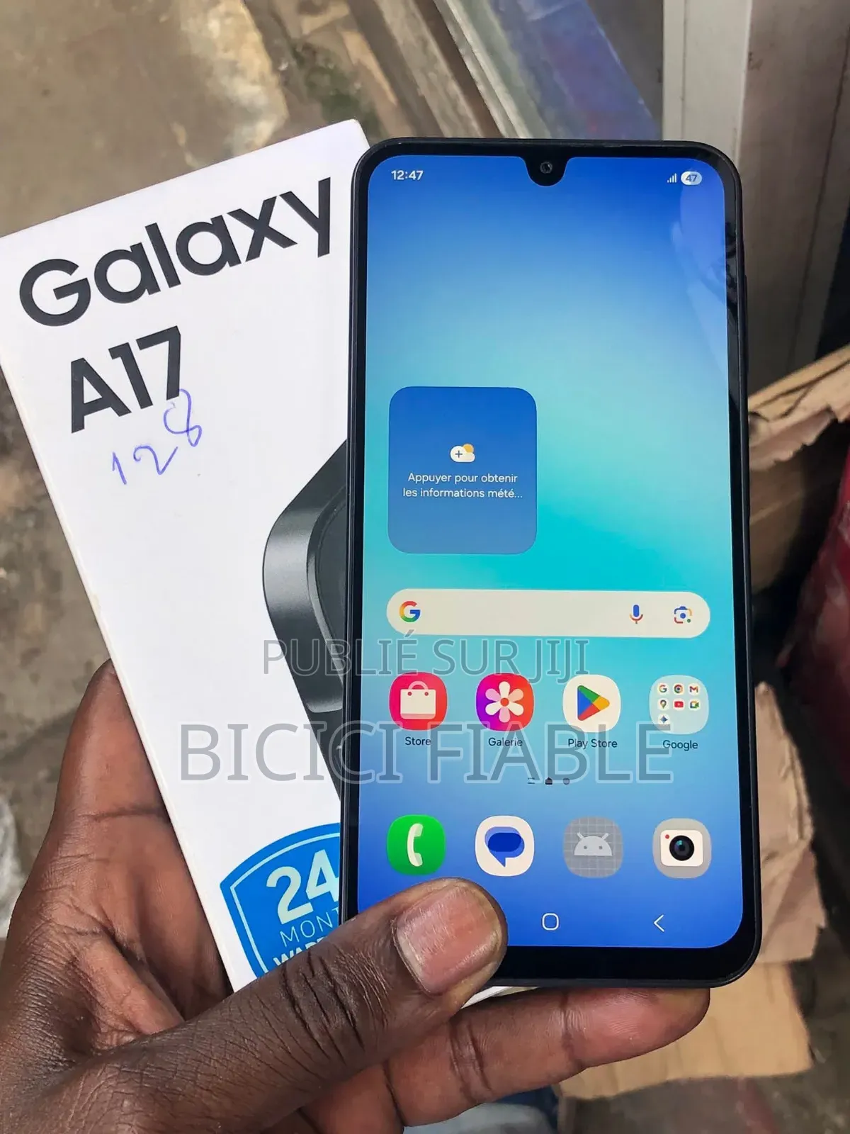 Nouveau Samsung Galaxy A17 256 GB Gris