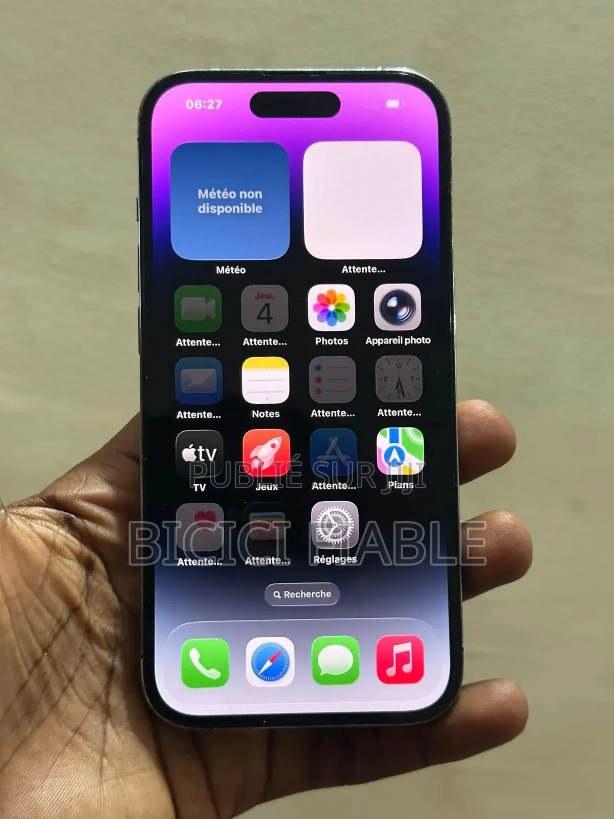 Nouveau Apple iPhone 14 Pro Max 512 GB Gris