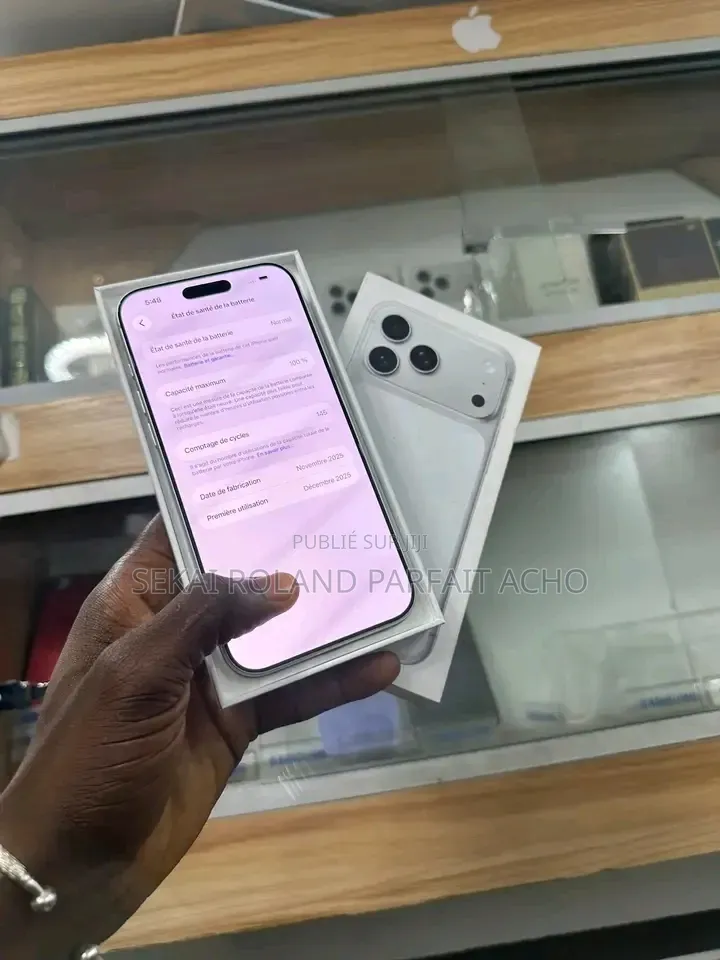 Nouveau Apple iPhone 13 Pro Max 128 GB Blanc