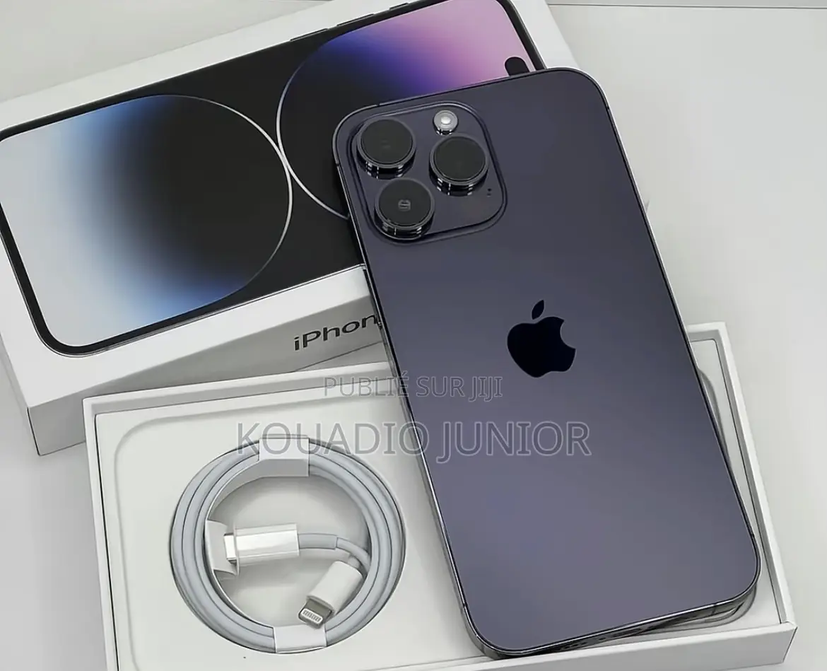 Nouveau Apple iPhone 14 Pro Max 128 GB Noir