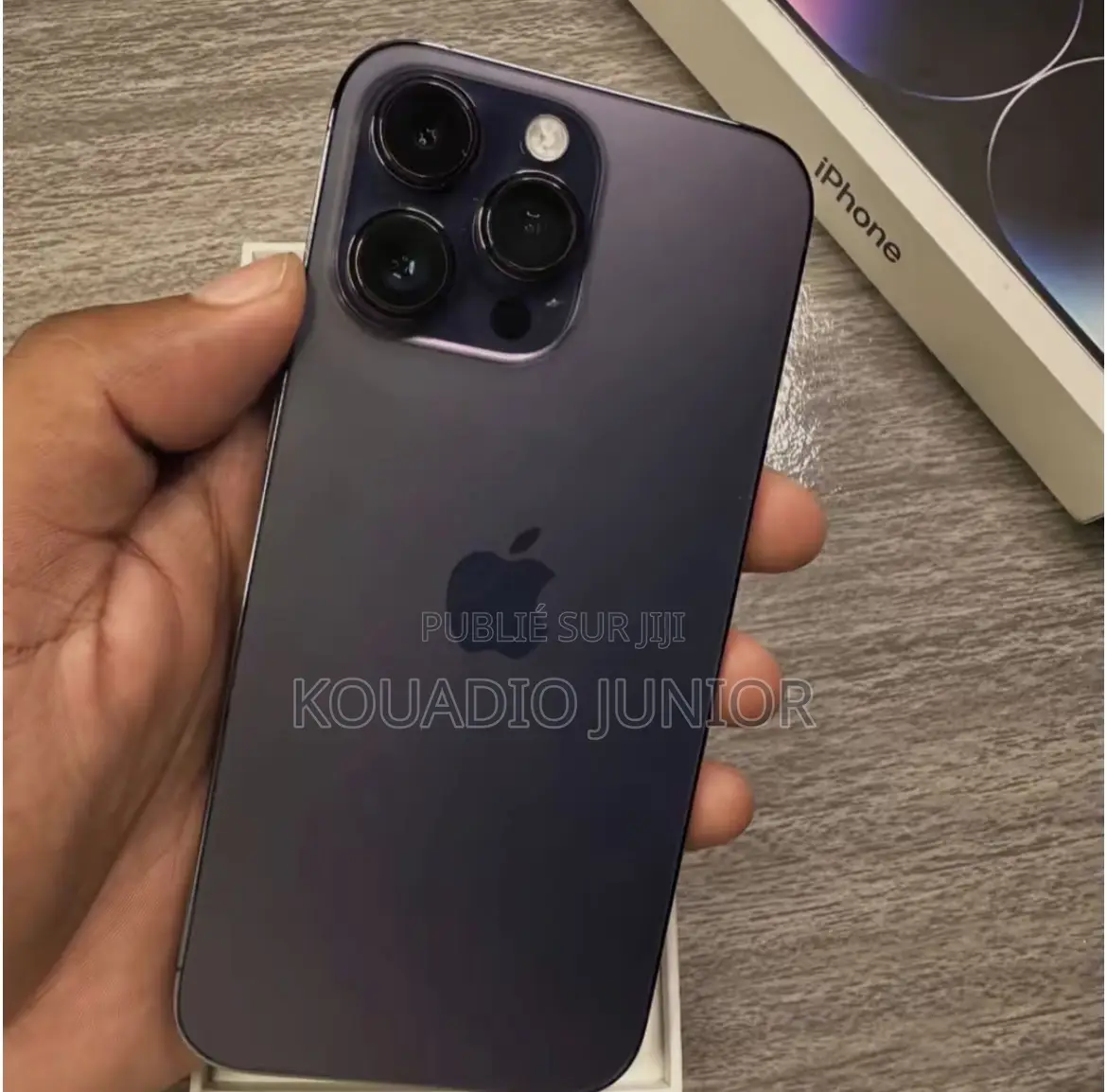 Nouveau Apple iPhone 14 Pro Max 128 GB Noir