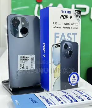 Nouveau Tecno Pop 9 64 GB Noir