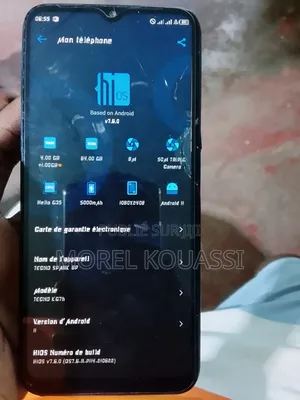 Tecno Spark 8P 64 GB Bleu