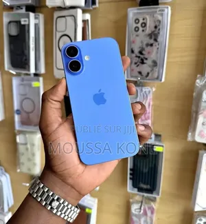 Nouveau Apple iPhone 16e 128 GB Bleu