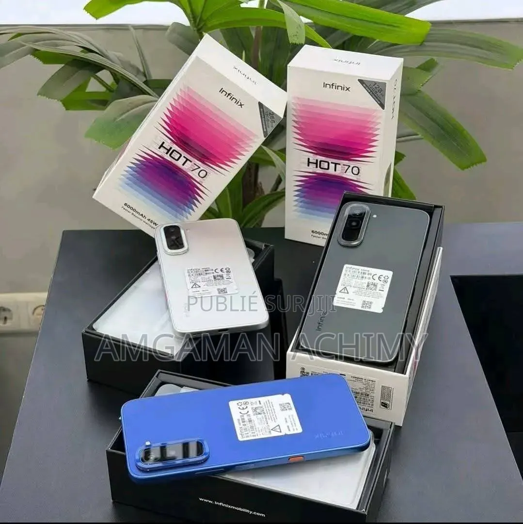 Nouveau Infinix Hot 70 256 GB Gris