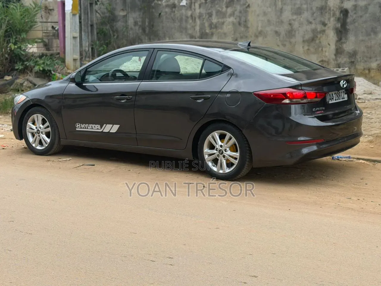 Hyundai Elantra 2017 Gris