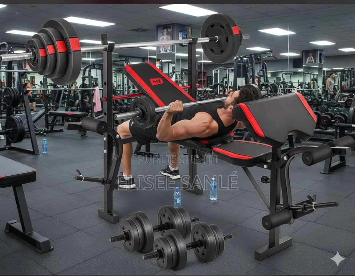Banc De Musculation Pliable Multifonction