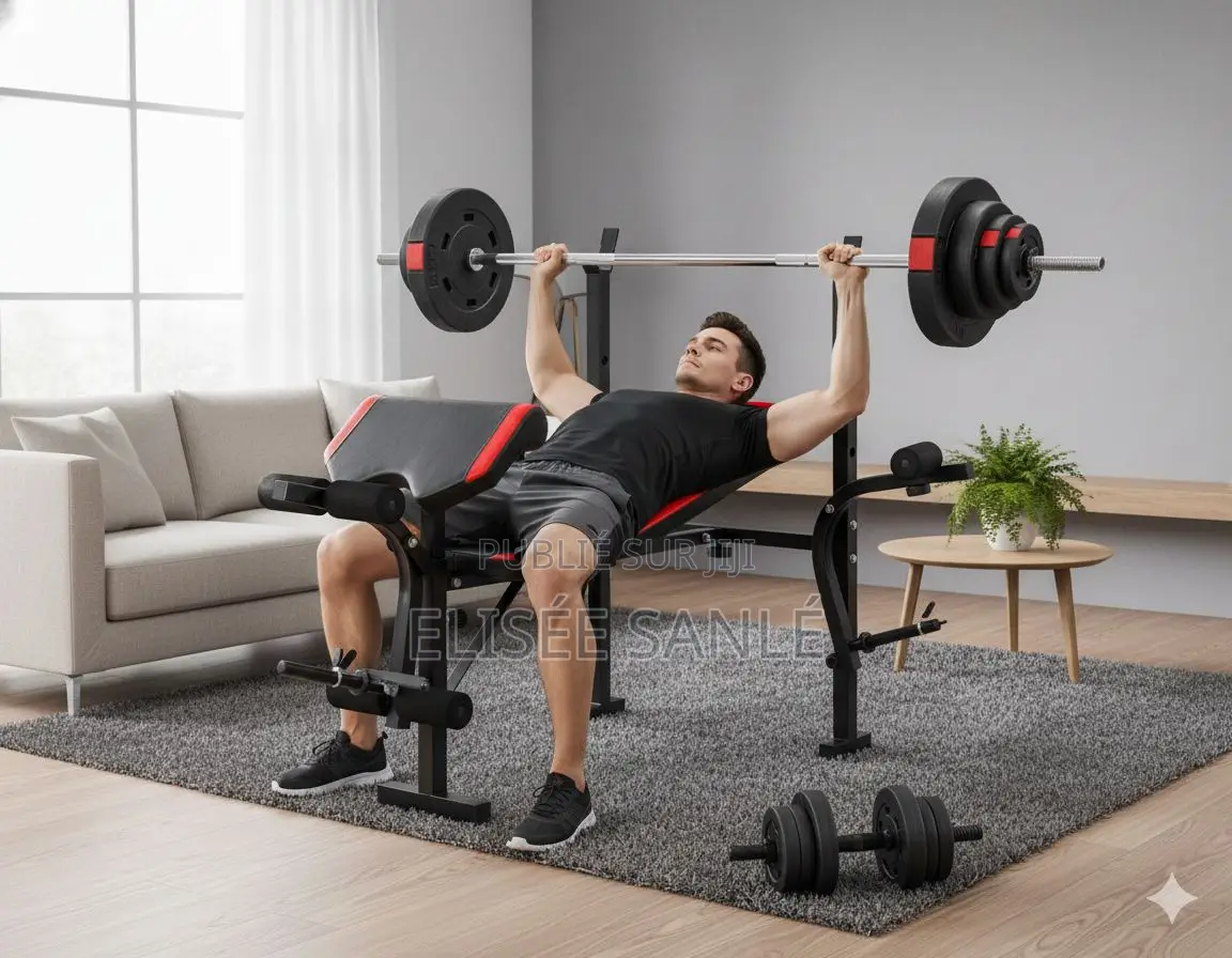 Banc De Musculation Pliable Multifonction