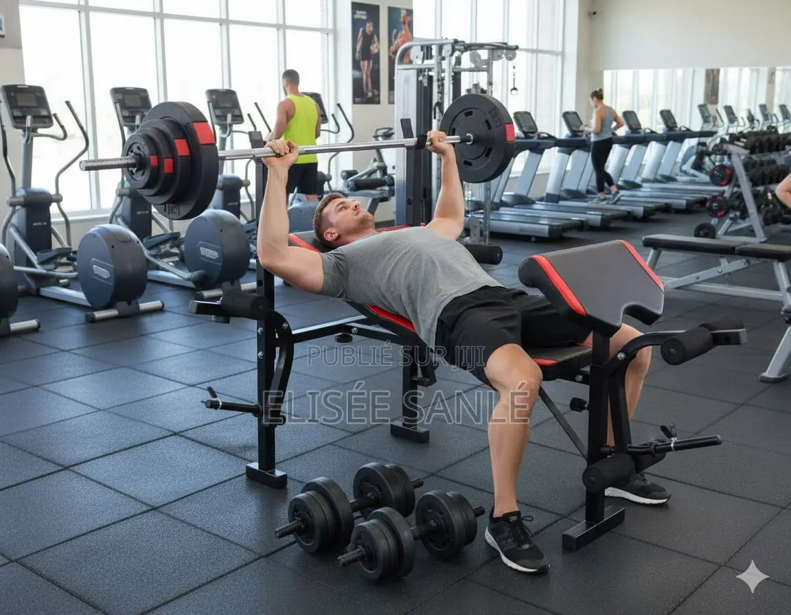 Banc De Musculation Pliable Multifonction