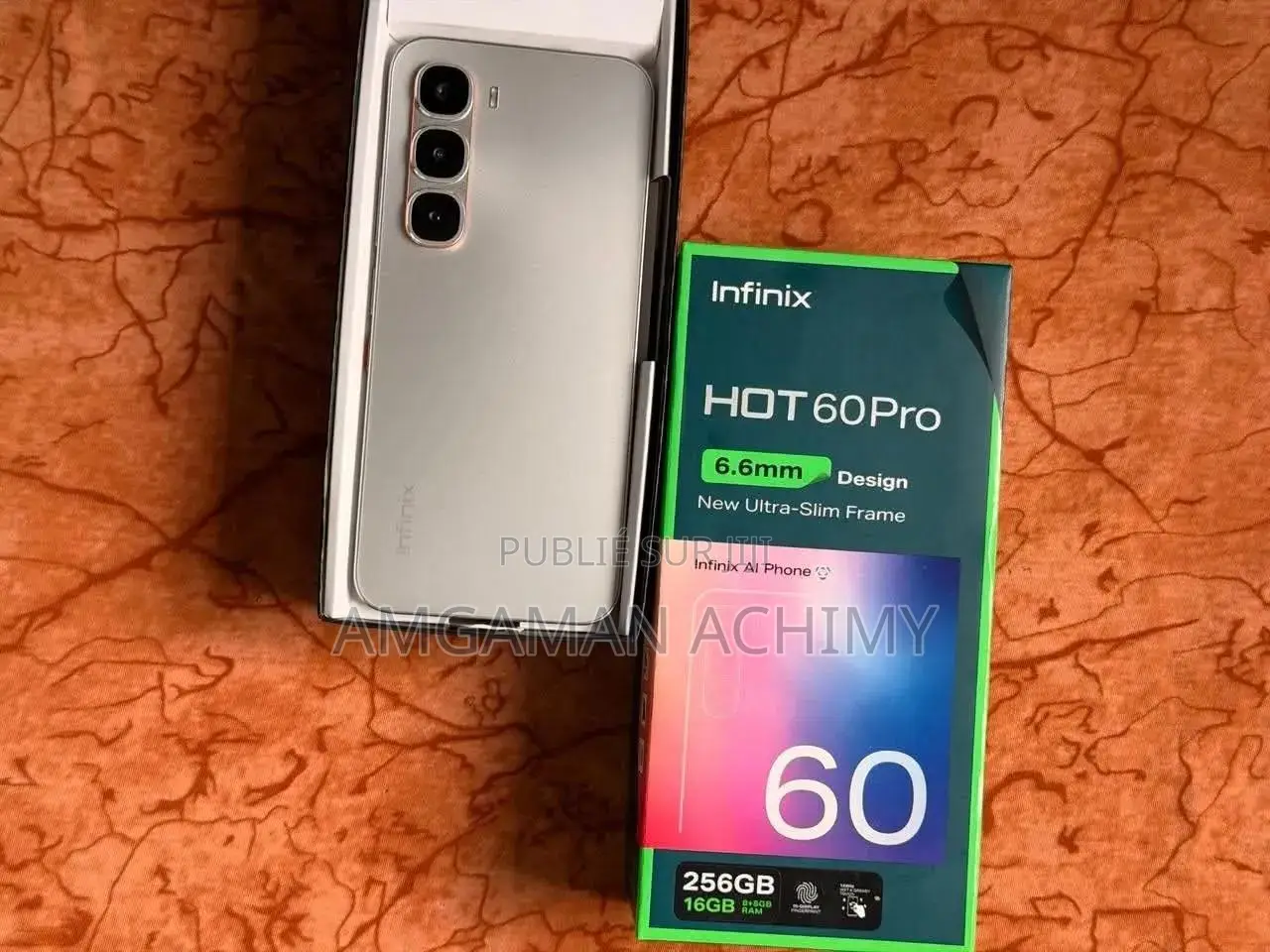 Nouveau Infinix Hot 60 Pro+ 256 GB Blanc