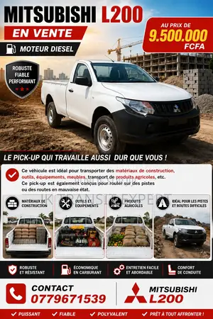 Mitsubishi L200 2019 Blanc