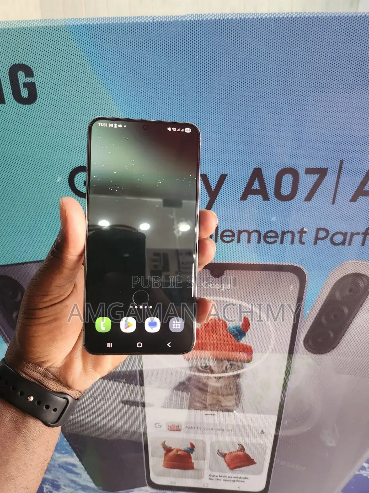 Nouveau Samsung Galaxy A07 5G 128 GB Noir