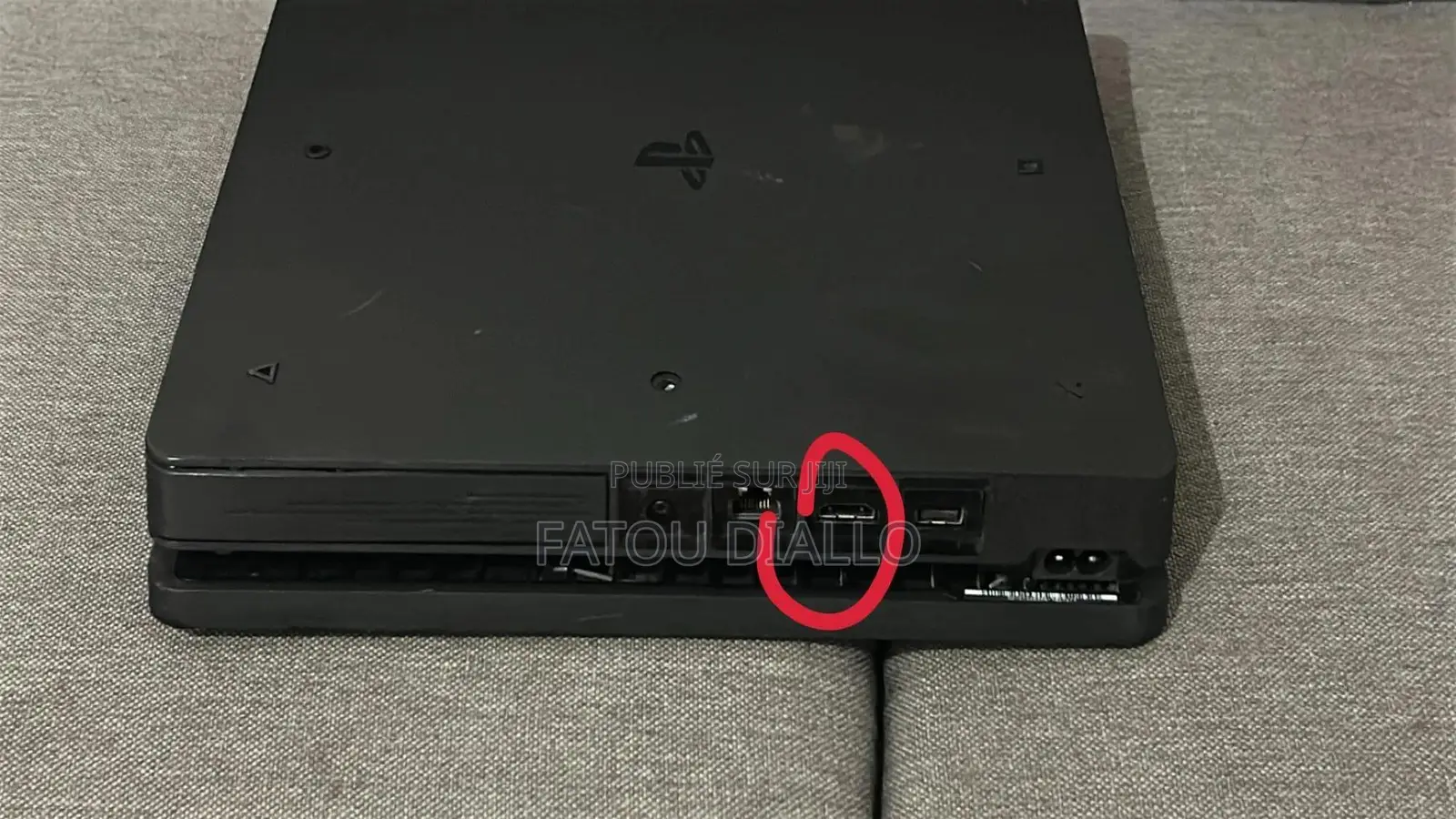 Ps4 Slim(À Réparer/Pour Pièces)Port Hdmi Abîmé.