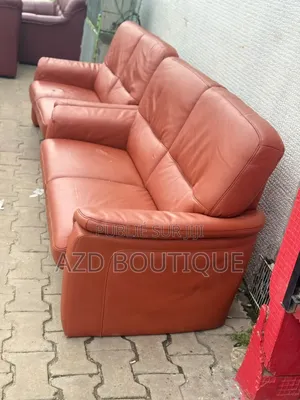 Salon Complet en Cuir 05 Places 3+2