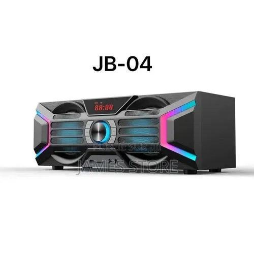 Alitop Enceinte Bluetooth Jb-04 Haute Puissance Avec Éclairage Led