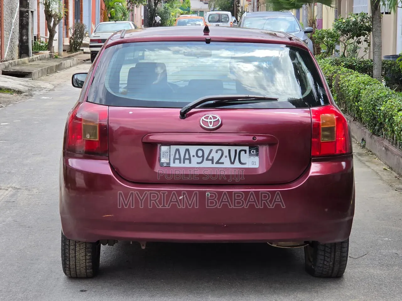 Toyota Corolla 2006 Rouge