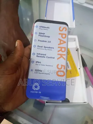 Nouveau Tecno Spark 50 128 GB Noir