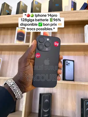 Apple iPhone 14 Pro 128 GB Noir