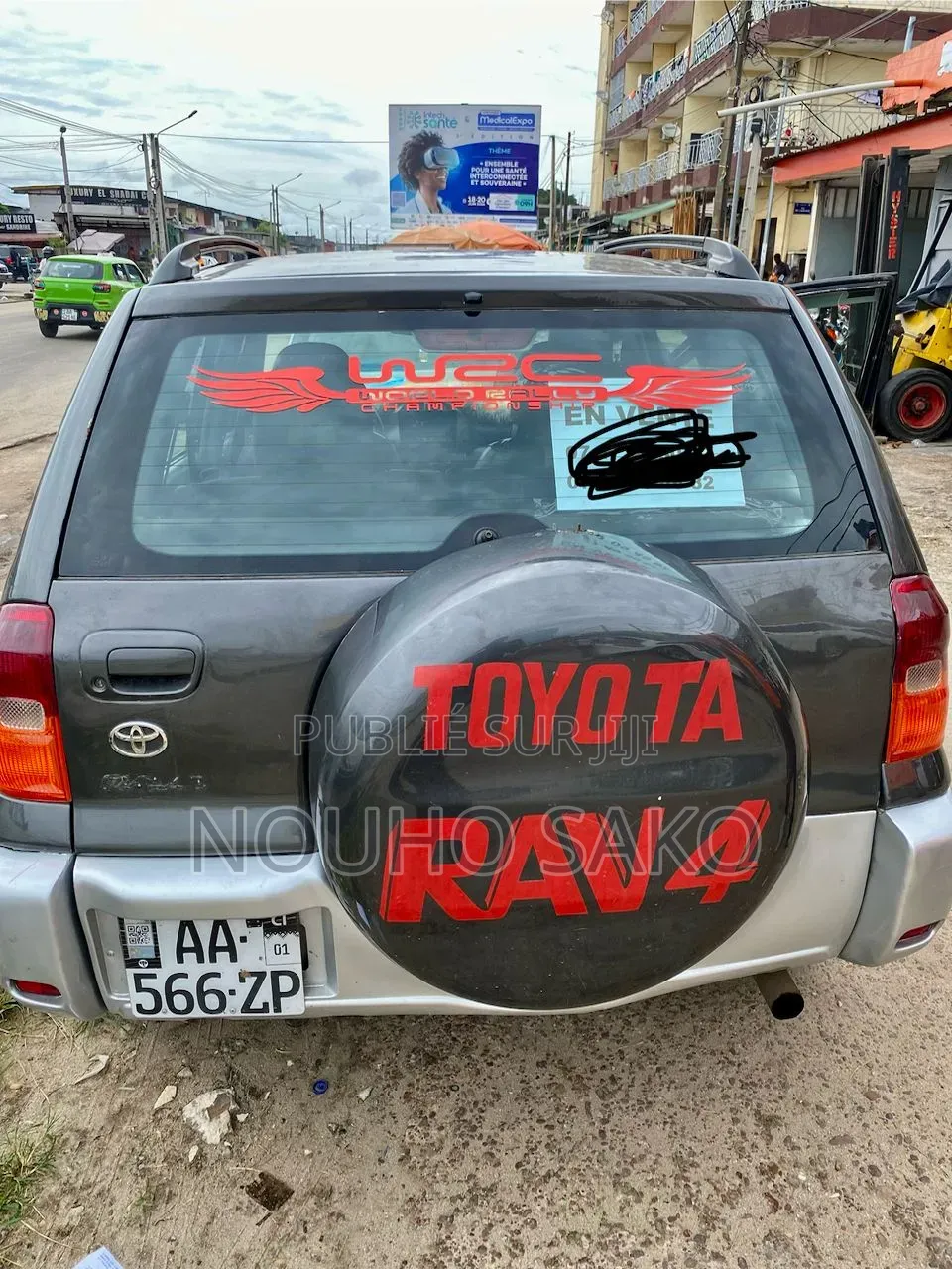 Toyota RAV4 2004 Noir