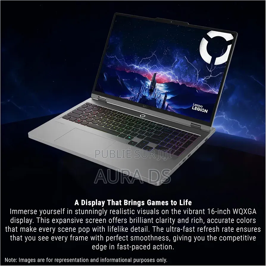 Nouveau Lenovo Legion 5 32GB Intel Core Ultra 9 SSD 1T
