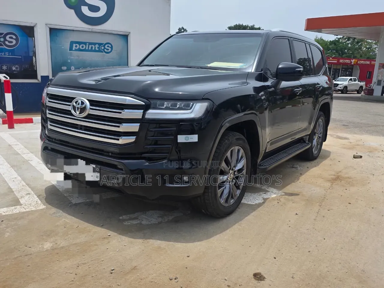 Toyota Land Cruiser 2022 Noir