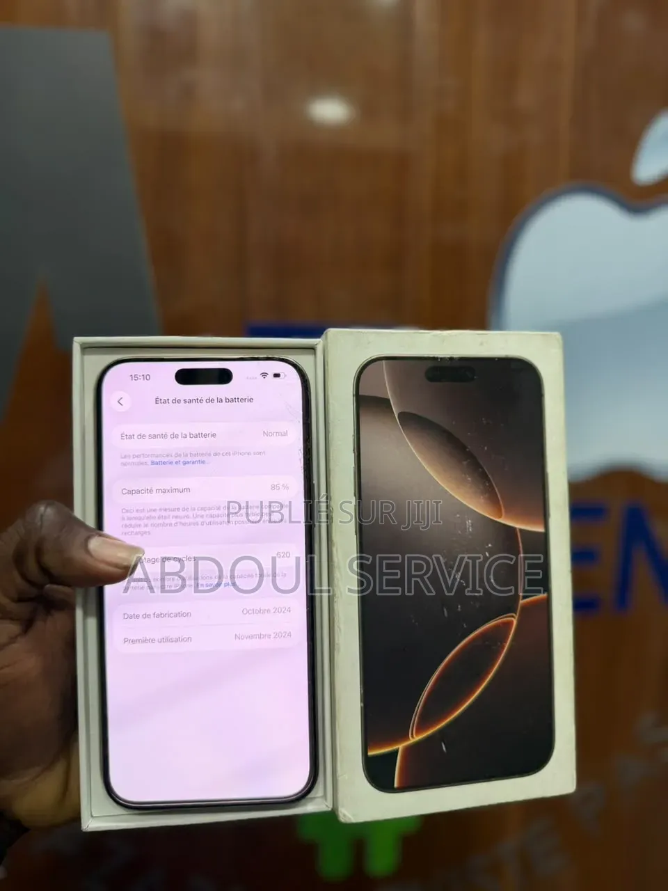 Apple iPhone 16 Pro Max 256 GB Doré