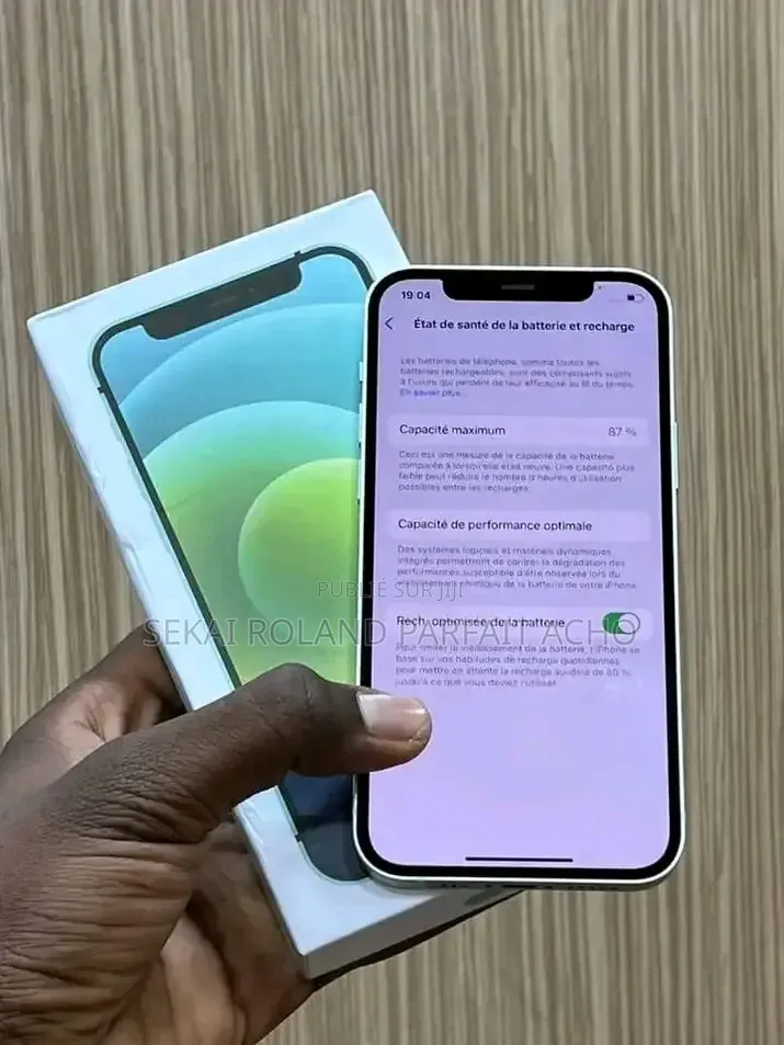 Nouveau Apple iPhone 12 mini 128 GB Noir